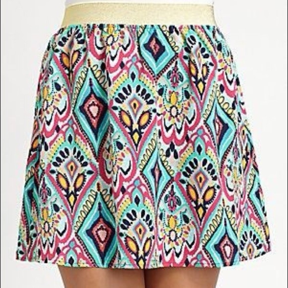 Lilly Pulitzer Skirt in the "Crown Jewels